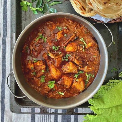 Curry de pollo Chettinad