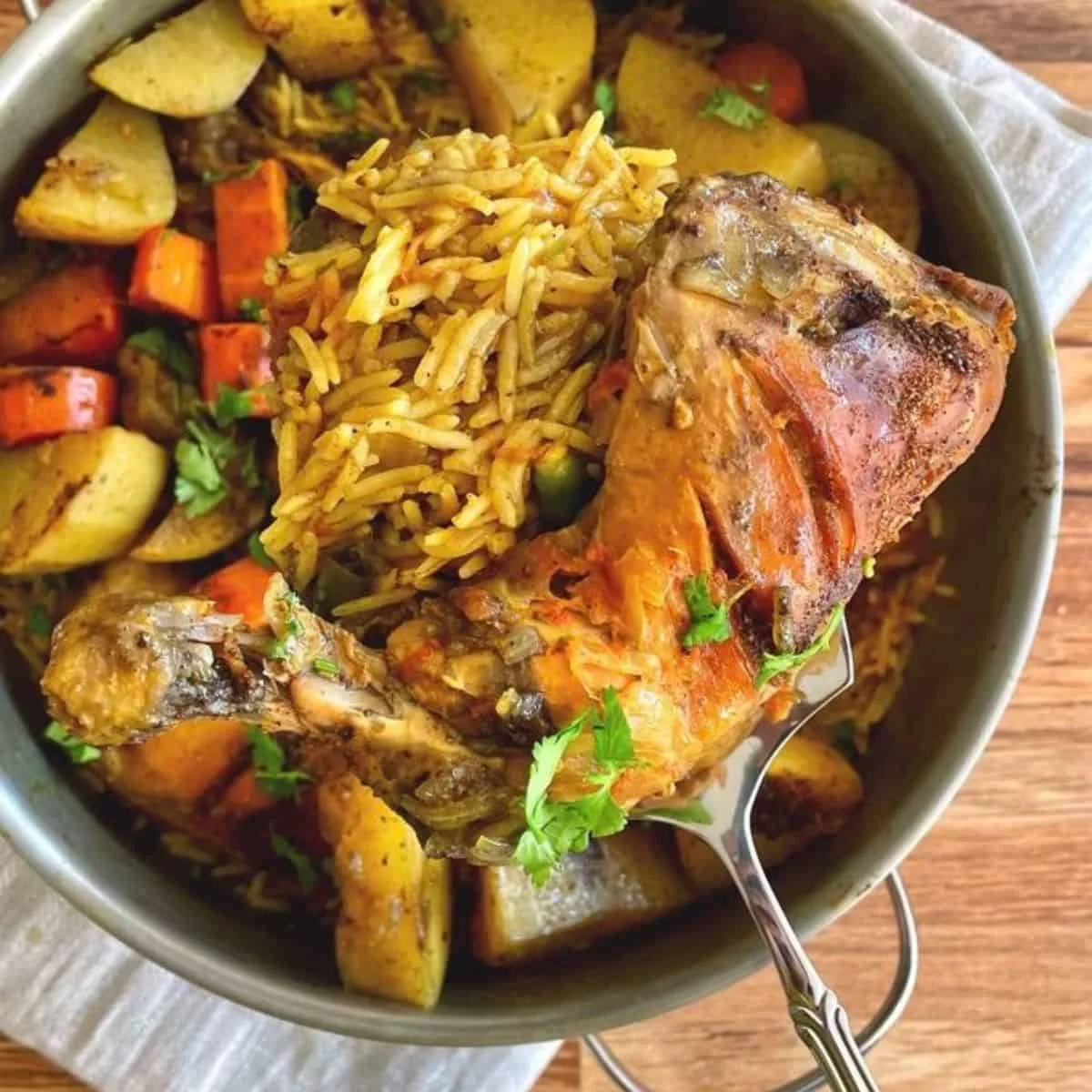 Sella Basmati Chicken Majboos