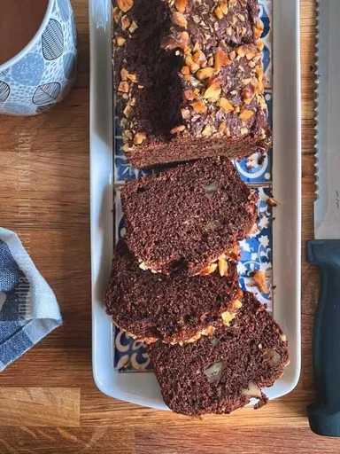 Chocolate Walnut Banana Bread