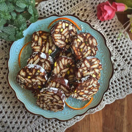 Chocolate Salami without Eggs