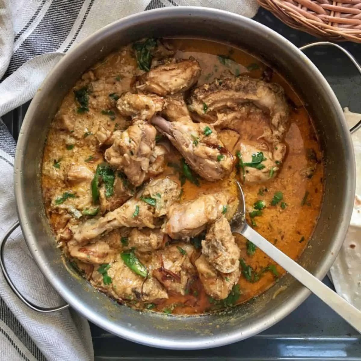 Easy Chicken Korma with Yoghurt