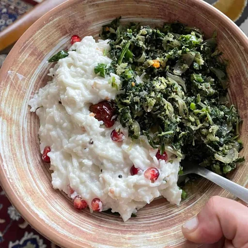 Arroz con suero de mantequilla