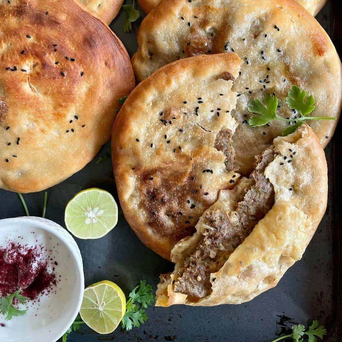 Keema Naan (Oven Baked)