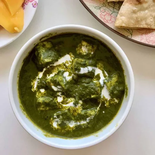 Palak Paneer sin tomate