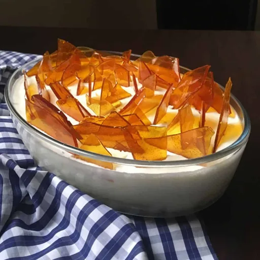 Pineapple and Coconut Milk Dessert