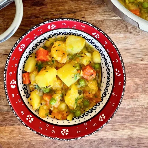 Mom's Potato Masala for Pooris