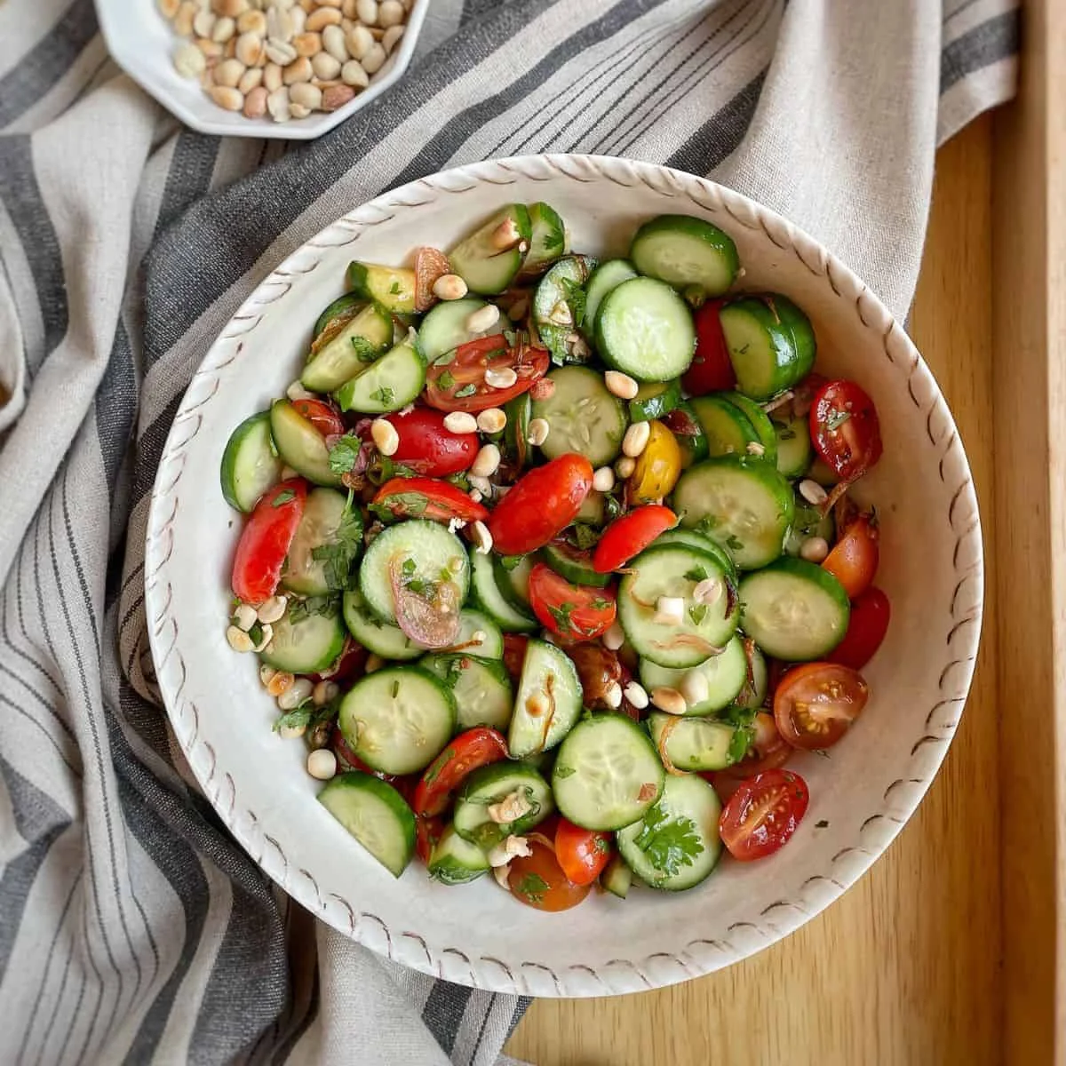 Sweet and Sour Cucumber Salad