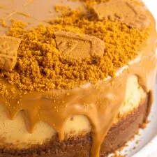 Tarta de queso Lotus Biscoff