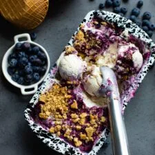Blueberry Cheesecake Ice Cream