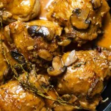 Creamy Chicken And Mushrooms