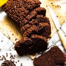 Double Chocolate Banana Bread