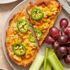Open-Faced Jalapeño Cheddar Tuna Melt