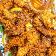 Aiguillettes de poulet au citron et au poivre