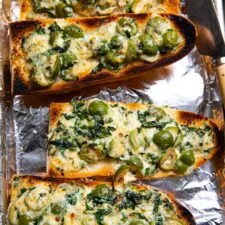 Loaded Olive Cheese Bread (+Video!)