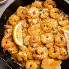 Easy Miso Shrimp Scampi