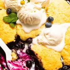 Blueberry Cobbler (So Easy, So Good!)