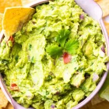 Receta de guacamole perfecto
