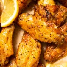 Ultimate Lemon Pepper Chicken Wings