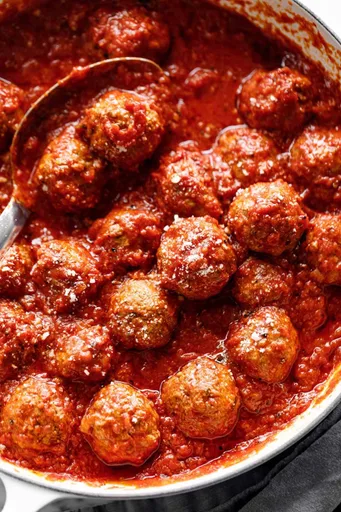 Italian Baked Meatballs