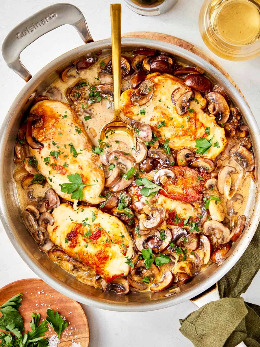 Creamy Champagne Chicken
