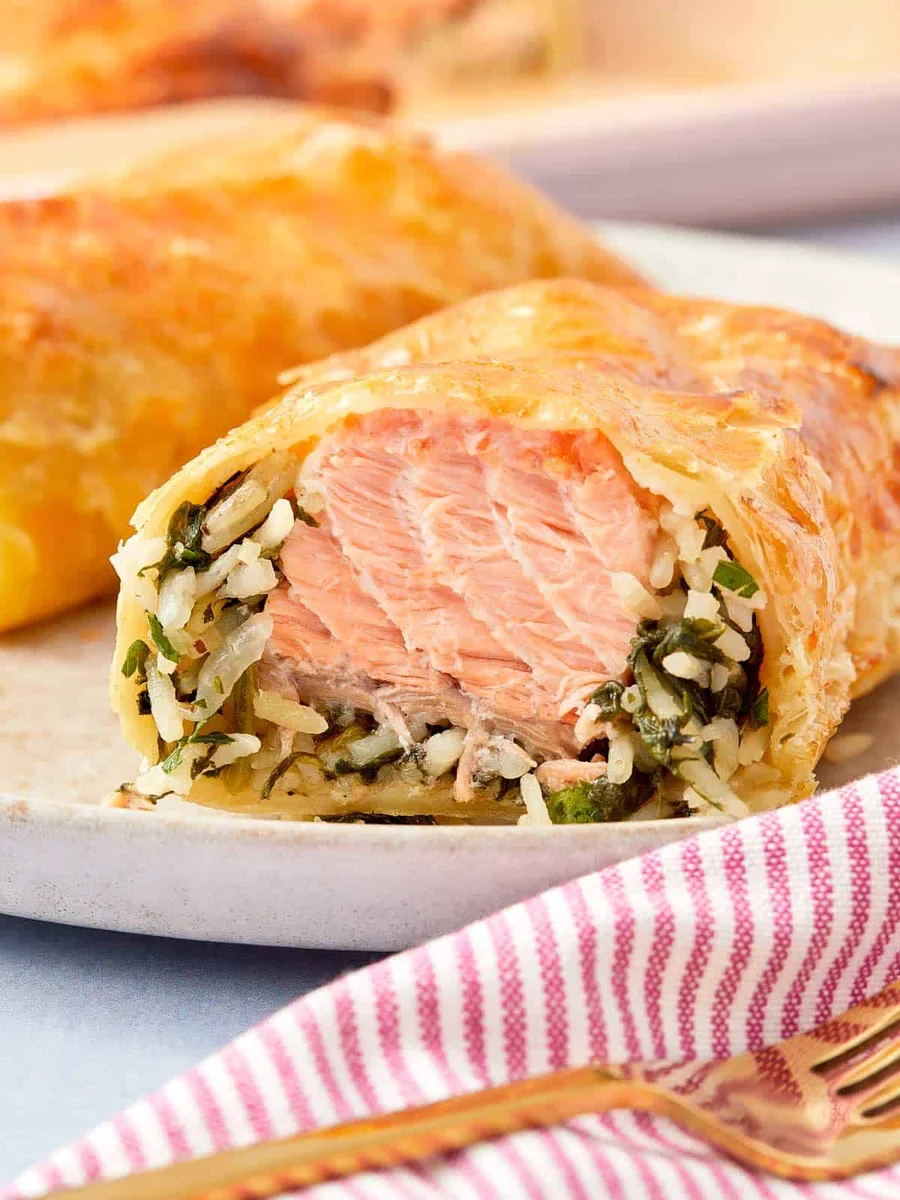 Puff Pastry Salmon Parcels