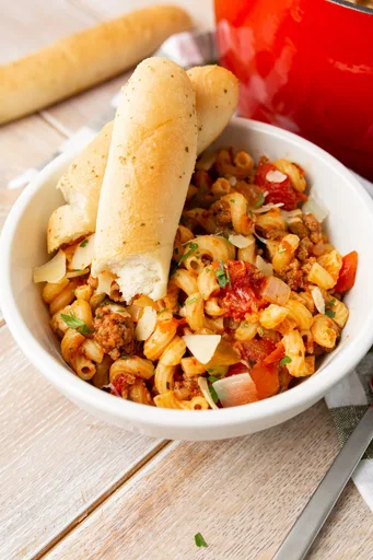 Receta de chop suey americano