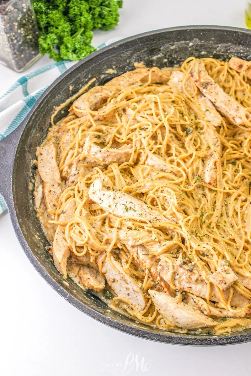 Chicken Caesar Angle Hair Pasta
