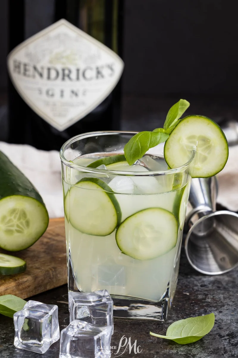 Cucumber Basil Gin Cooler