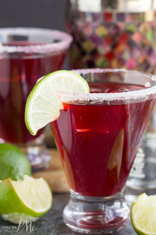 Skinny Pomegranate Margarita