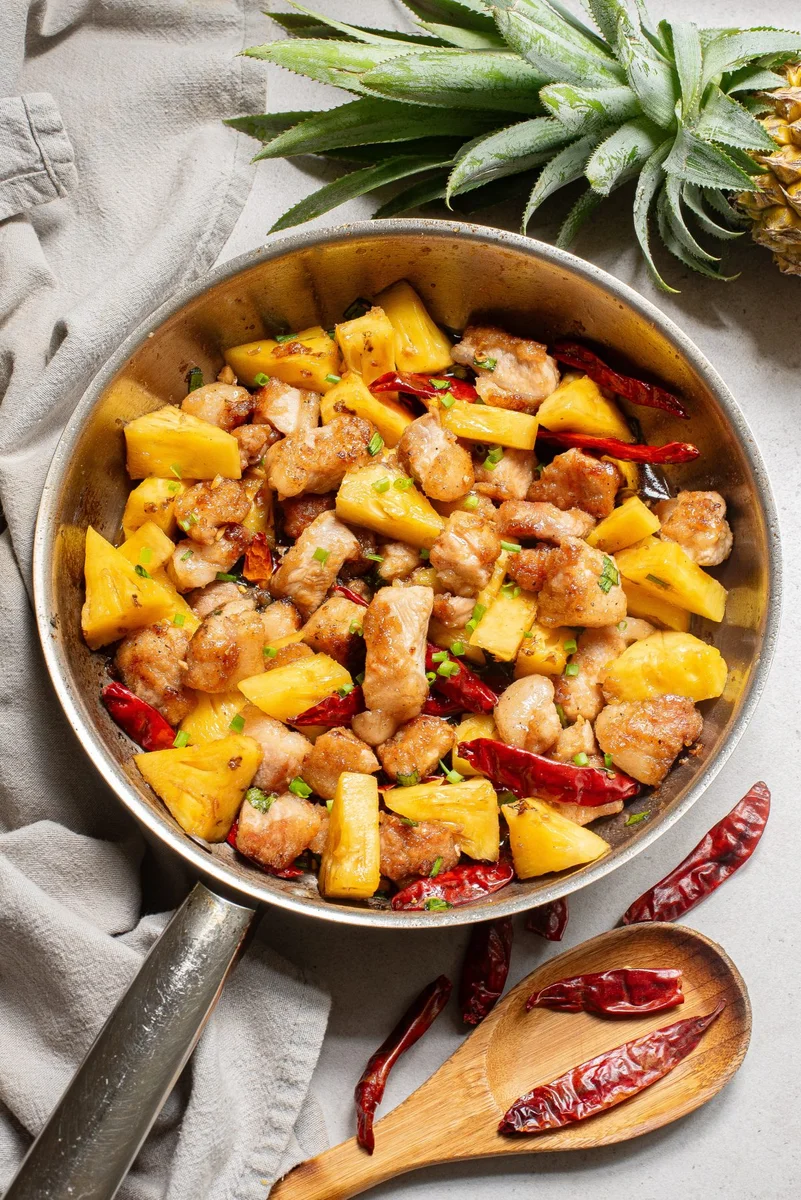 Stovetop Honey Pineapple Pork