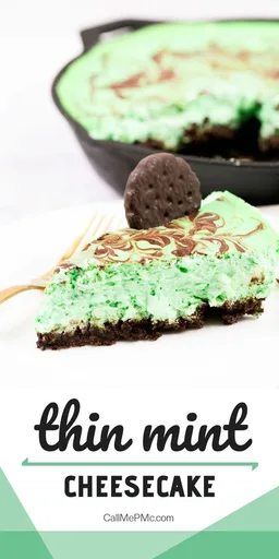 Thin Mint Cheesecake