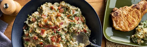 Kale & Bacon Mashed Potatoes