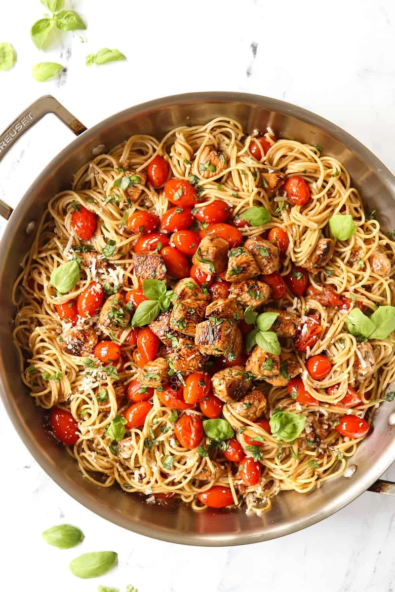 Chicken Bruschetta Pasta