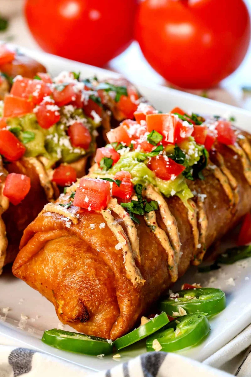 Chicken Chimichangas Recipe