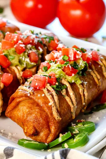Chicken Chimichangas Recipe
