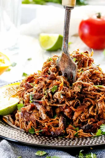 Carnitas en olla de cocción lenta