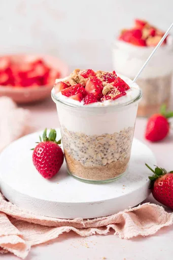 Cheesecake Overnight Oats