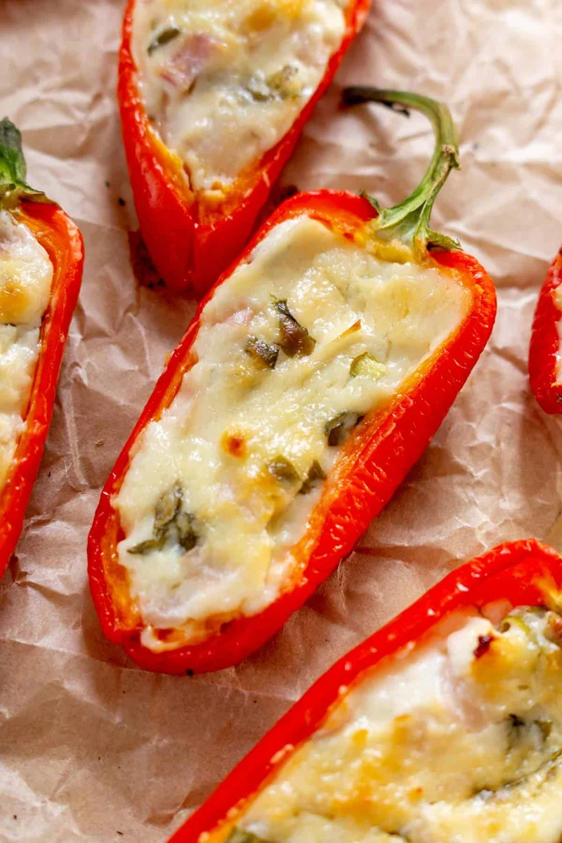 Goat Cheese Stuffed Peppers