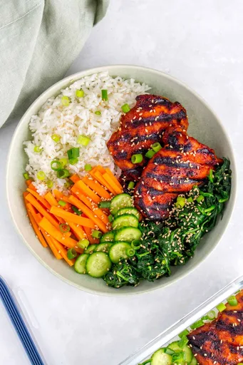 Muslos de pollo con gochujang