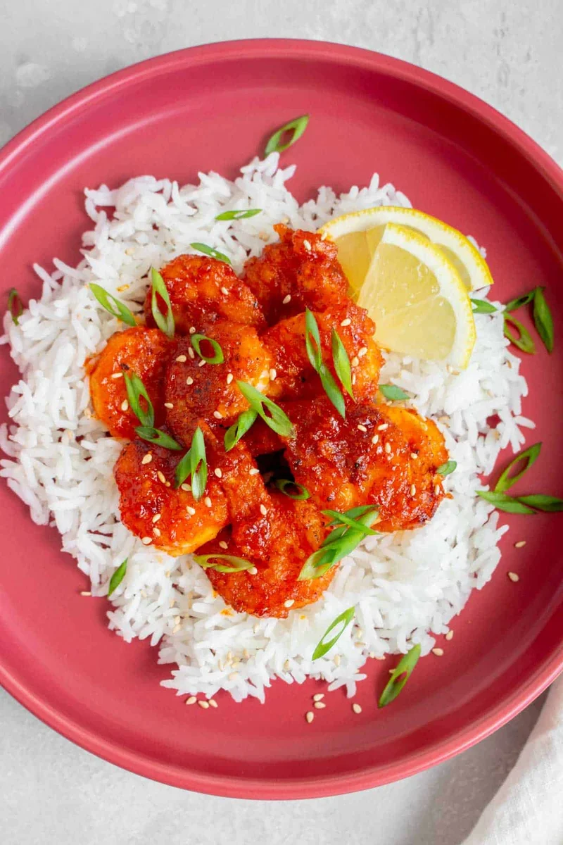 Gochujang Honey Shrimp