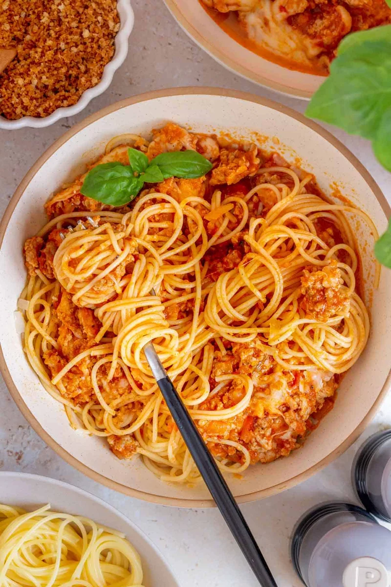 Ground Chicken Parmesan Recipe