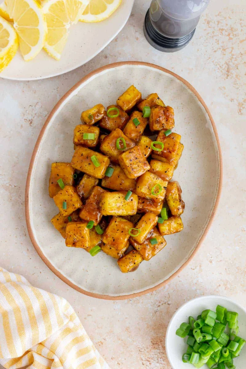 Lemon Pepper Tofu