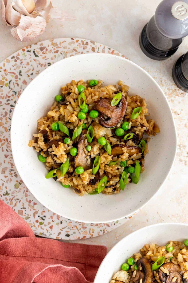Mushroom Fried Rice