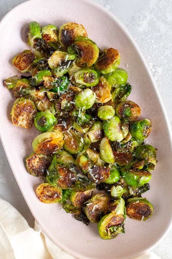Pan Fried Brussels Sprouts