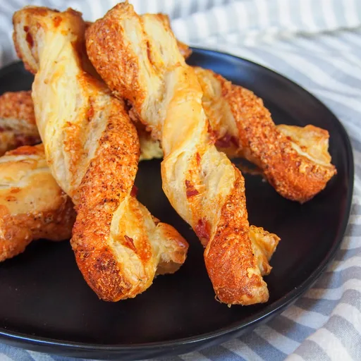 Chorizo cheese twists