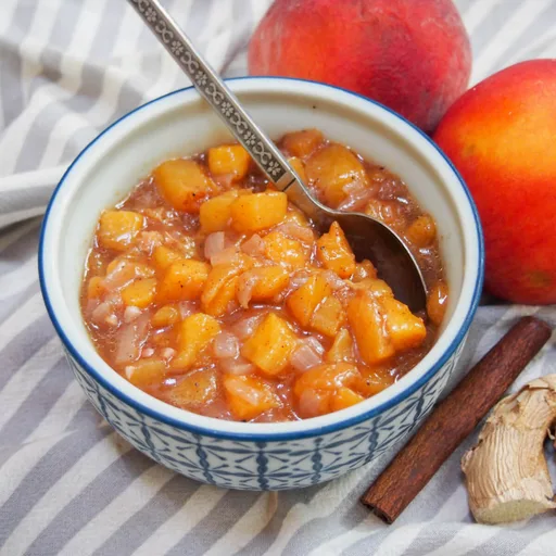Peach chutney