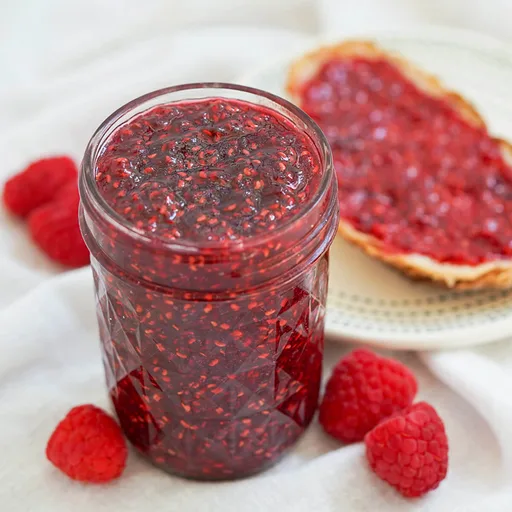 Small batch raspberry jam