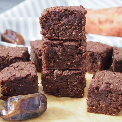 Vegan sweet potato brownies