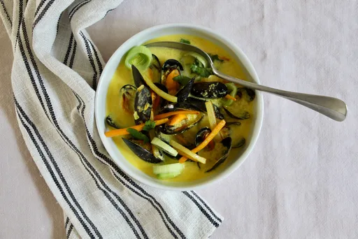 Le Velouté de Moules au Safran