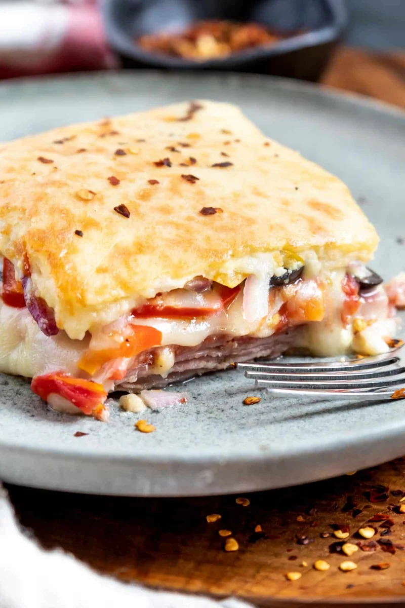 Cazuela de sándwich sub italiano